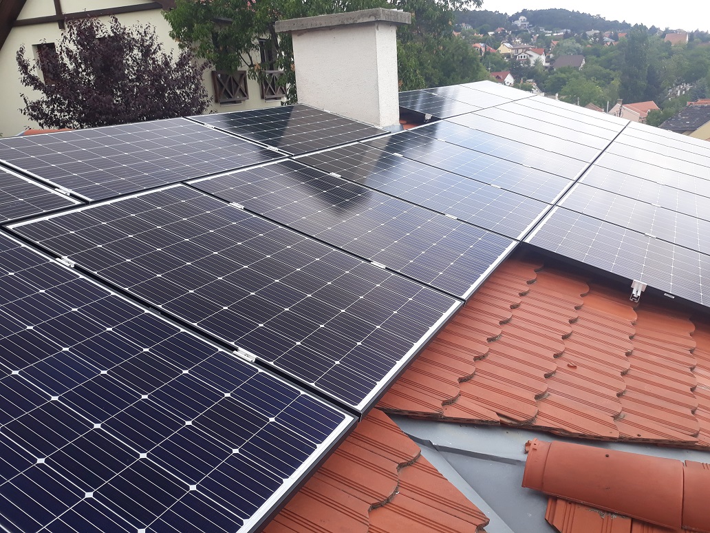 8 kW napelem rendszer Budaörs